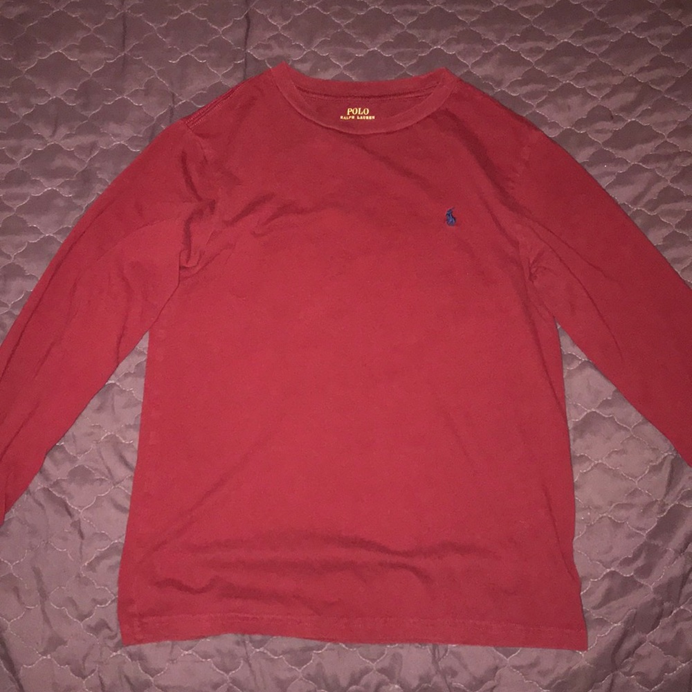 Maroon Polo Top